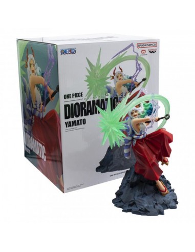 Banpresto One Piece Dioramatic Yamato - Figura de Coleccion - Altura 19cm aprox. - Fabricada en PVC y ABS