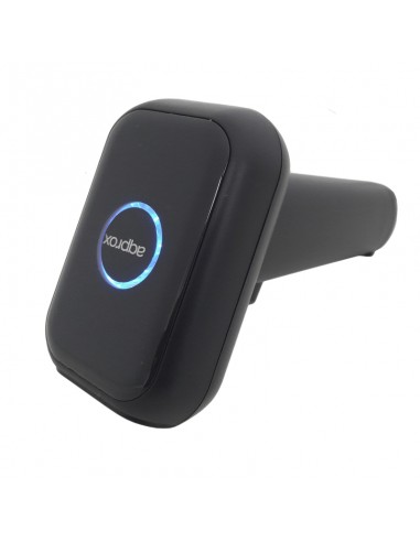 Approx Lector de Codigos de Barras 1D 2D USB - Indicador LED-Beeper - Velocidad 120fps - Color Negro