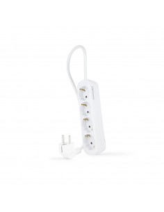 Nanocable Regleta 4 Tomas - 1.4m - Color Blanco