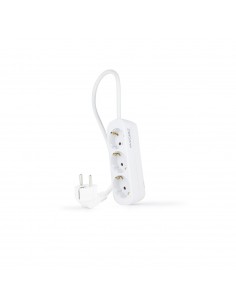 Nanocable Regleta 3 Tomas - 1.4m - Color Blanco