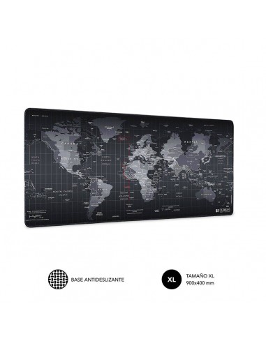 Subblim Alfombrilla Extra Grande de 900x400mm - Espacio Amplio para Juegos o Trabajos - Bordes Cosidos Duraderos - Alta