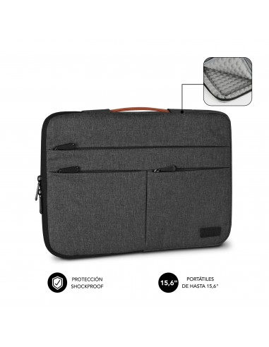 Subblim Funda Air Padding 360 - Proteccion Total para Ordenadores Portatiles - Medidas 380x275x30mm - Resistente y Repelente