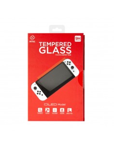 FR-TEC Cristal Templado Switch Oled - Protector de Pantalla Transparente - Anti-Arañazos y Anti-Roturas - Sensible al Tacto