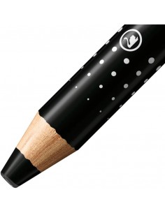 Stabilo MARKdry Marcador para Pizarra - Mina XXL de 10mm - Madera 100-Certificada PRFC - Color Negro