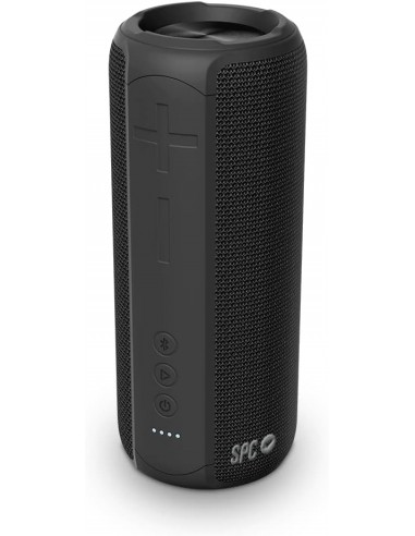 SPC Altavoz Bluetooth Portatil Sound Zenith - Potencia 24W - Autonomia 12 Horas - Proteccion IPX7 - True Wireless Stereo -