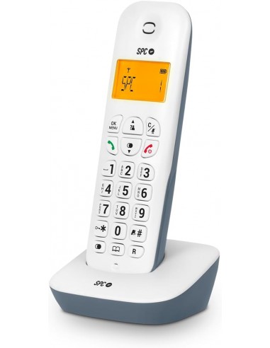 SPC Air Telefono Fijo Inalambrico - Pantalla Retroiluminada 35x22mm - Identificacion de Llamadas - Conexion a Red Telefonica