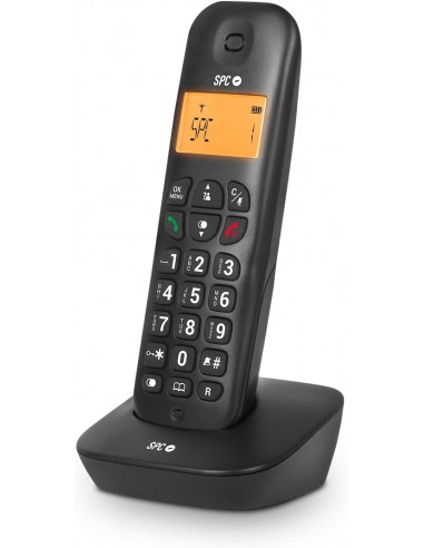 SPC Air Telefono Fijo Inalambrico - Pantalla Retroiluminada 35x22mm - Identificacion de Llamadas - 5 Melodias Disponibles -