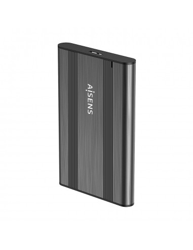 Aisens Caja Externa 2 5" ASE-2526Gr 9.5mm SATA a USB 3.0 USB3.1 Gen1 - Color Gris