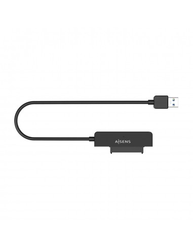 Aisens Adaptador ASE-25A03B SATA a USB-A USB 3.0 USB3.1 Gen1 para Discos Duros 2.5" - Color Negro