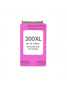 HP 300XL Color Cartucho de Tinta Remanufacturado - Reemplaza CC644EE CC643EE