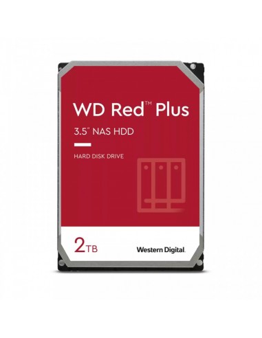 WD Red Plus Disco Duro Interno 3.5" 2TB NAS SATA3