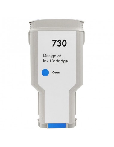 HP 730 Cyan Cartucho de Tinta Generico - Reemplaza P2V68A P2V62A