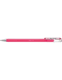 Pentel Mattehop Boligrafo de Bola - Punta 1mm - Trazo 0.5mm - Tinta de Gel Opaca - Fabricado con 55-de Materiales Reciclados