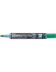 Pentel Maxiflo Flex-Feel Rotulador para Pizarra Blanca - Punta Flexible 4.6mm - Trazo de 1 a 5mm - Dosificacion de Tinta