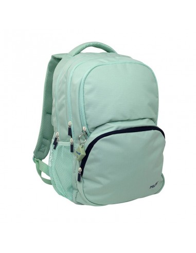 Milan Serie 1918 Mochila Escolar 25L - 3 Bolsillos Delanteros-2 Bolsillos Laterales - Asas Regulables y Acolchadas -