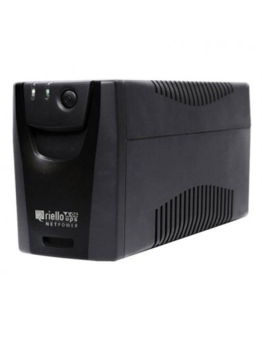 Riello Net Power SAI 800 VA 480W - Tecnologia Line Interactive - USB-2x Shucko