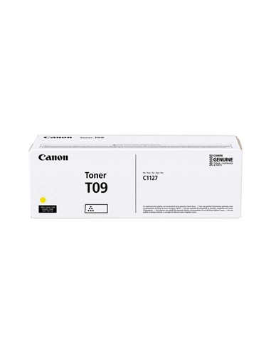 Canon T09 Amarillo Cartucho de Toner Original - 3017C006