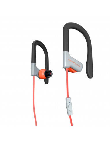 Energy Sistem Auriculares Sport 1 Microfono - Ajuste Seguro - Resistente al Sudor - Control de Conversacion - Microfono -