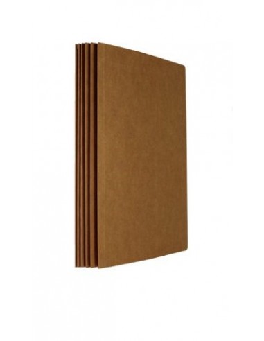 Mariola Pack de 50 Subcarpetas Kraft 200gr - Formato A4 - Ranura para Fastener - Color Marron