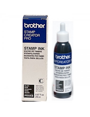Brother Bote de Tinta Negra para Maquina de Sellos SC2000 20cc