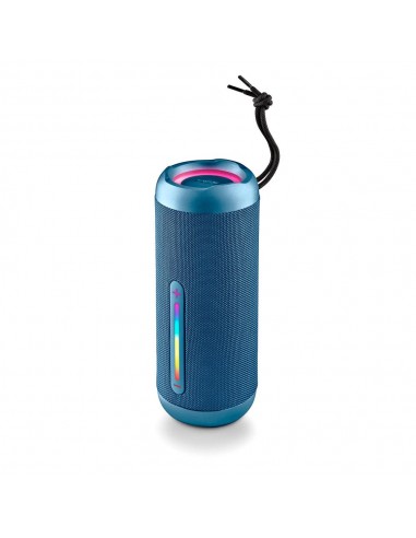 NGS Roller Furia 2 Altavoz Bluetooth 30W TWS - Iluminacion LED - Autonomia hasta 9h - Resistencia al Agua IPX7 - Color Azul