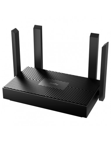 Cudy WR1500 Router WiFi AX1500 WiFi 6 Doble Banda - 1x Puerto Wan Gigabit y 3x Puertos Lan Gigabit - 4 Antenas Externas