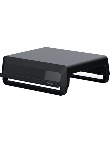 Fellowes Elevador para Monitor con 3 Ajustes de Altura - Canal para Dispositivos con Carga - Ideal para Trabajo Hibrido -