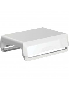 Fellowes Elevador para Monitor con 3 Ajustes de Altura - Ideal para Trabajo Hibrido - Canal para Dispositivos con Carga -