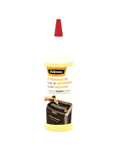 Fellowes Aceite para Cuchillas Fellowes - Bote de 120ml - Mejora El Rendimiento de Las Destructoras - Boquilla para Facil