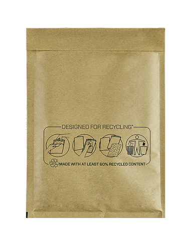 Bankers Box Pack de 100 Bolsas de Burbujas Acolchada - Medida 180x260mm - Burbujas Interiores para Amortiguacion - Ideal para