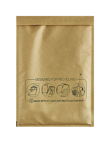 Bankers Box Pack de 50 Bolsas de Burbujas Acolchada - Medida 220x330mm - Burbujas Internas para Amortiguacion - Ideal para