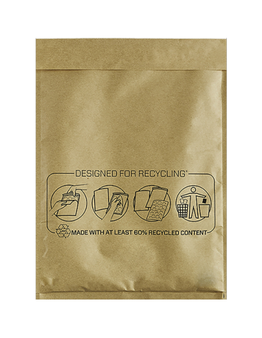 Bankers Box Pack de 50 Bolsas de Burbujas Acolchada - Medida 240x330mm - Burbujas Internas para Amortiguacion - Ideal para