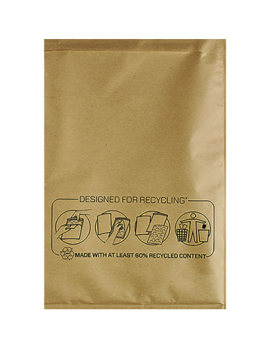 Bankers Box Pack de 50 Bolsas de Burbujas Acolchada - Medida 350x470mm - Burbujas Internas para Amortiguacion - Ideal para