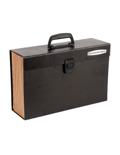 Bankers Box Maletin Archivador Resistente - 19 Secciones para Documentos - Cierre de Seguridad con Clik - Estructura