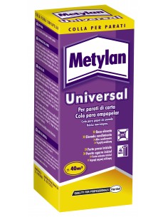 Metylan Universal Cola Universal para Papeles Pintados 125gr - Adhesivo de Alta Resistencia - Facil de Aplicar