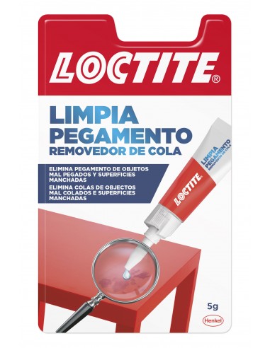 Loctite Superglue-3 Limpia Pegamento Bl 5gr - Elimina Adhesivos Loctite - Retira Etiquetas Adhesivas - Corrige Objetos Mal