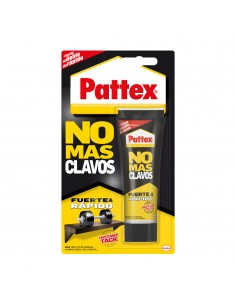 Pattex No Mas Clavos Blister 100g - Adhesivo de Montaje Extra-Fuerte - Elimina la Necesidad de Clavos y Tornillos - Ideal