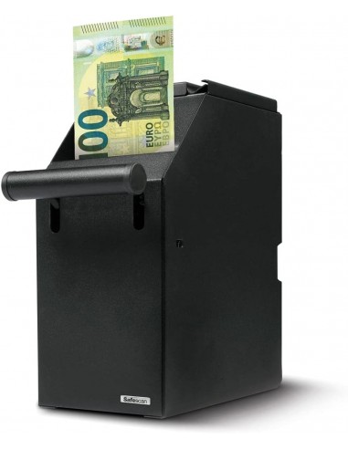 Safescan 4100 - Almacenamiento Seguro de Billetes - Diseño Duradero de Acero - Acceso Facil y Discreto - Confianza y Calidad