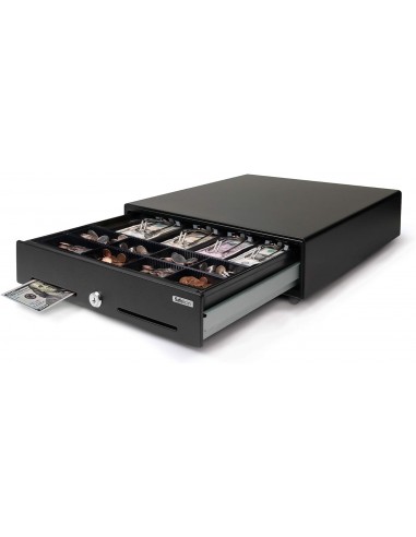 Safescan SD-3540 Cajon Portamonedas - 8 Compartimentos para Monedas - 4 Compartimentos para Billetes - hasta 1 Millon de