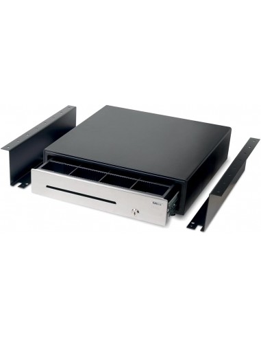Safescan 4141B Soporte de Fijacion para Cajones Portamonedas - Compatible con SD-4141 y HD 4141S - Facil Instalacion -