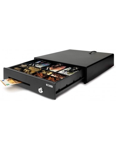Safescan LD-3336 Cajon Portamonedas - 8 Compartimentos para Monedas - 3 Compartimentos para Billetes - hasta 500.000 Aperturas