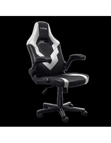 Trust GXT 703W Riye Silla Gaming - Reposabrazos - Ruedas de Nylon - Piston de Gas Clase 4 - Base Metal - Peso Max. 140Kg -