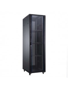 Aiten Data AI8847 Armario de Suelo 47U - Ancho 800 - Fondo 800 - Incluye 2 Bandejas Fijas - 4 Ventiladores 120mm - 1 Base 8