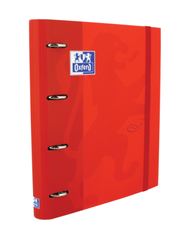 Oxford Touch A4-Europeanbinder - Tapa Extradura Resistente - Lomo de 45mm - Anillas de 4Dx35mm - Incluye Recambio 5x5 -