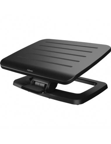 Fellowes Hana LT Plataforma Flexible con Ajuste Manos Libres - Superficie Antideslizante - Movimiento Activo - Color Negro