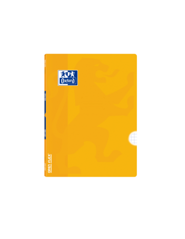 Oxford School Classic Openflex A5-Libreta Grapada - Tapa de Plastico Resistente - 48 Hojas con Margen 4x4 - Ideal para