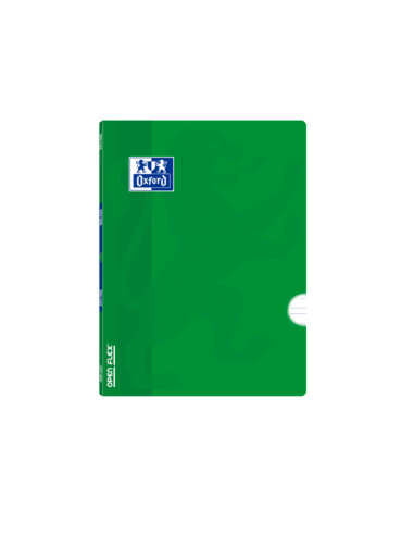 Oxford School Classic Openflex A5-Libreta Grapada - Tapa de Plastico Resistente - Pauta 3.5 con Margen - 48 Hojas de Papel