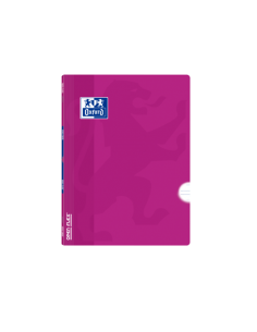Oxford School Classic Openflex A5-Libreta Grapada - Tapa de Plastico Resistente - Pauta 3.5 con Margen - 48 Hojas - Color