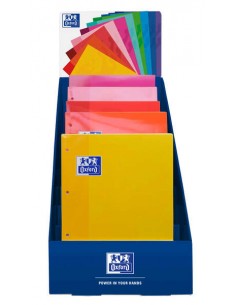 Oxford School Recambio Color1 - Encolado 5x5 - Colores Calidos - Ideal para Estudiantes