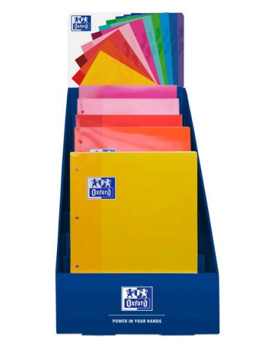 Oxford School Recambio Color1 - Encolado 5x5 - Colores Calidos - Ideal para Estudiantes